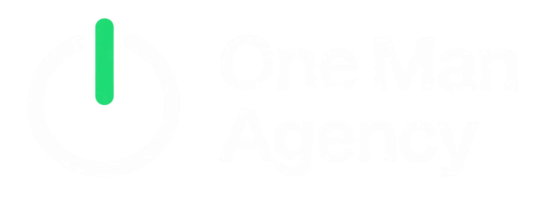 One Man Agency logo